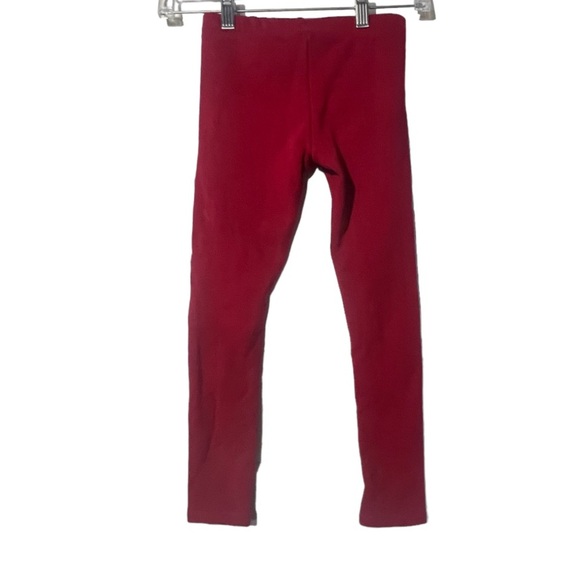 Gymboree Girls Leggings Red Size Medium 7/8 - Picture 2 of 4